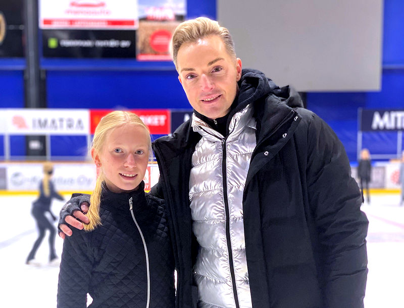 Iida Karhunen og Adam Solya