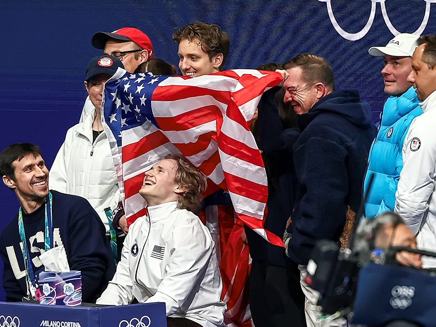 2026 Olympic Kunstløp Event Team USA Short Program for menn