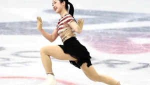 Japaneren Ami Nakai tar tidlig OL-ledelse