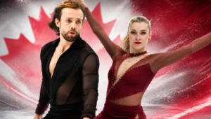 Marjorie Lajoie og Jean-Luc Baker slår seg sammen for Canada